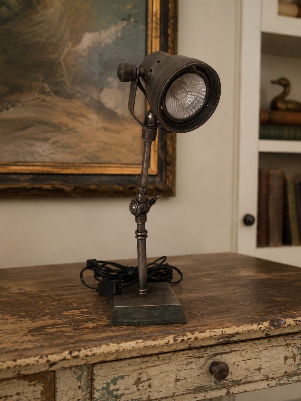 Vintage 'ARTERIORS HOME' Industrial Articulating Task Lamp